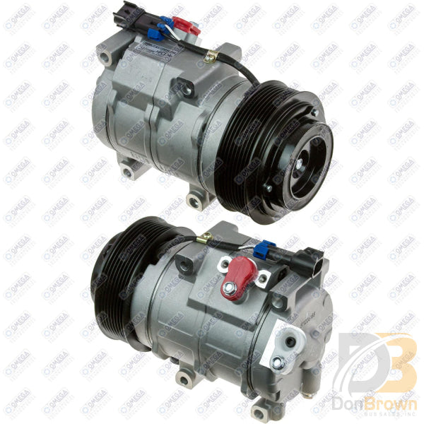 Omega Compressor 10SRE18C PV8 12V John Deere RE284680 20-22522-AM