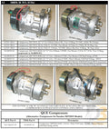 MCC Compressor, 12VDC,2A, Gm Fitting. 18-00093-15