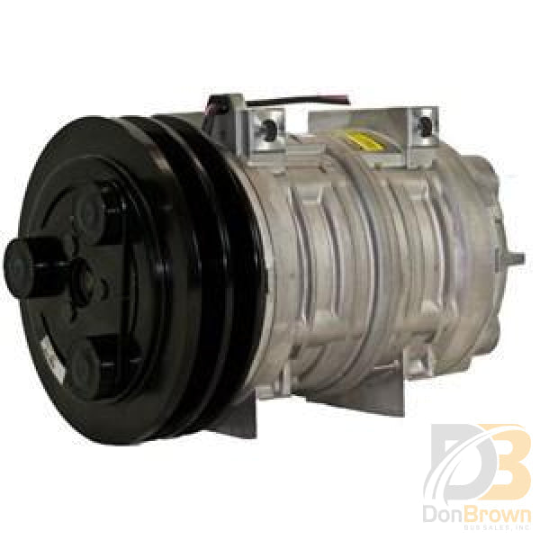 Trans/Air Compressor, 13 Cid, QP21, Direct, (2) V 1/2", 145MM, 12V, Pad 512220
