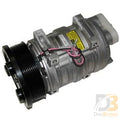 Trans/Air Compressor, 13 Cid, QP21, Direct, PV8, 127MM, 12V, Pad 512236
