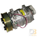 Trans/Air Compressor, 13 Cid, QP21, Direct, PV8, 137MM, 12V, Pad 512208