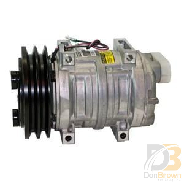 Trans/Air Compressor, 13 Cid, TM21, Direct, (2) V 1/2", 145MM, 12V, Pad 512269