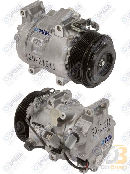 Omega Compressor 6SBU16C PV7 115mm 12V 20-21811