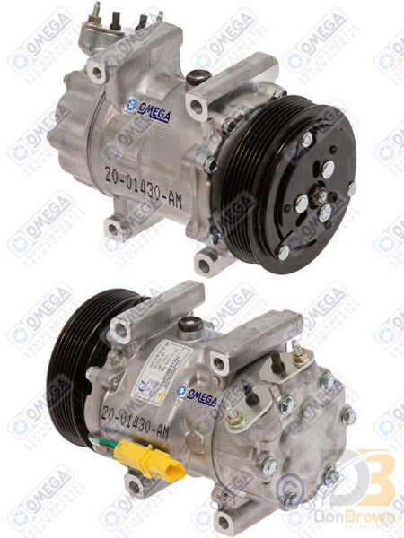 Omega Compressor 6V12 PV6 119mm 12V 20-01430-AM