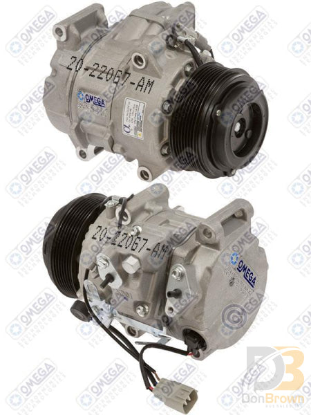 Omega Compressor 7SBH17C PV7 110mm 12V 20-22067-AM