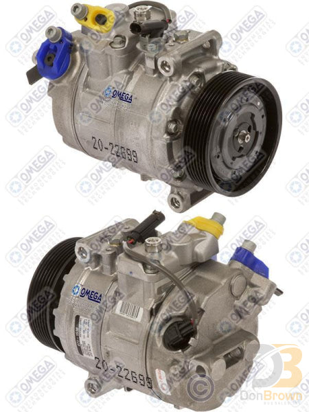 Omega Compressor 7SEU17C PV7 12V 110mm 20-22699