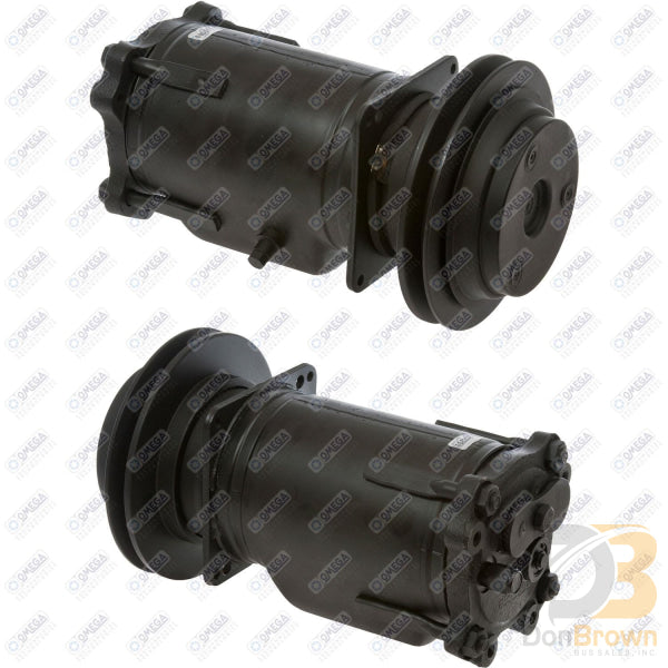 Omega Compressor A6 1A 12v 6.7in with HP Switch Metric AT 10:00 20-10678-R