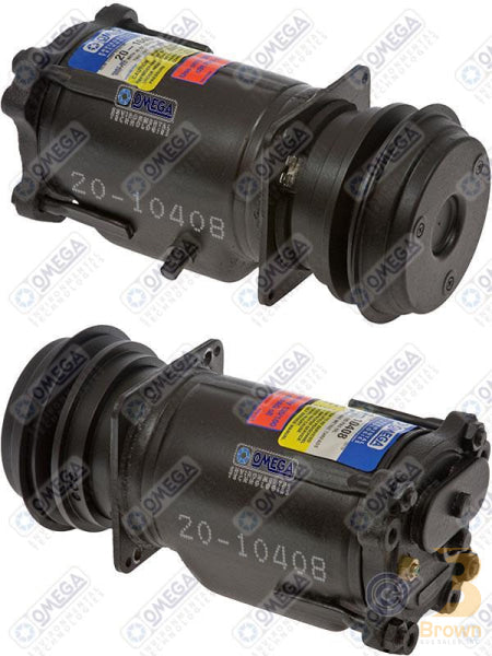 Omega Compressor A6 1GR 5in 12V 10:00 Metric Thread with sh Switch 20-10408
