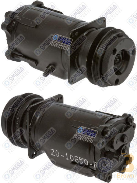 Omega Compressor A6 1GR 5in 12V 2:00 Metric Thr with hsp Switch 20-10650-R