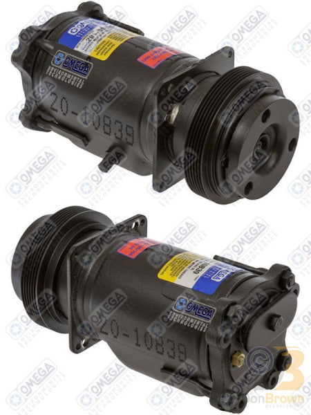 Omega Compressor A6 5 1/2in PV6 12V 10:00 Pag Metric Thread 20-10839