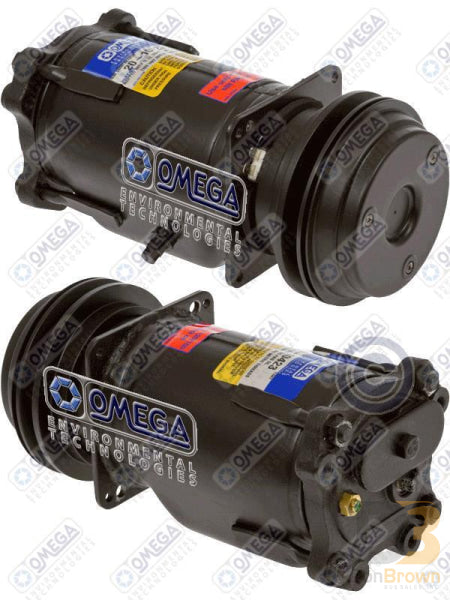 Omega Compressor A6 5.62in 1G 10:00 R134A with dust Cover 20-10423