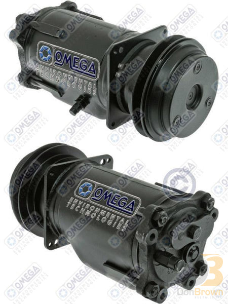 Omega Compressor A6 5.62in SG 12V at 10:00 SH Switch With Pag Oil 20-10493-R