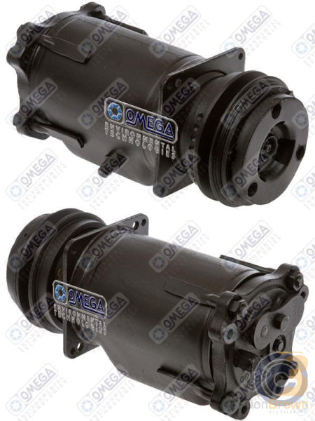 Omega Compressor A6 5in 1G 12V 2:00 Sth Thr with hp Switch 20-10406-R