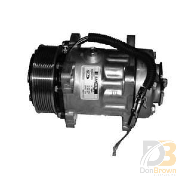 Trans/Air Compressor Assembly, 10 Cid, QP7H15, Ear, PV8, 119MM, 12V, Beadlock 512213