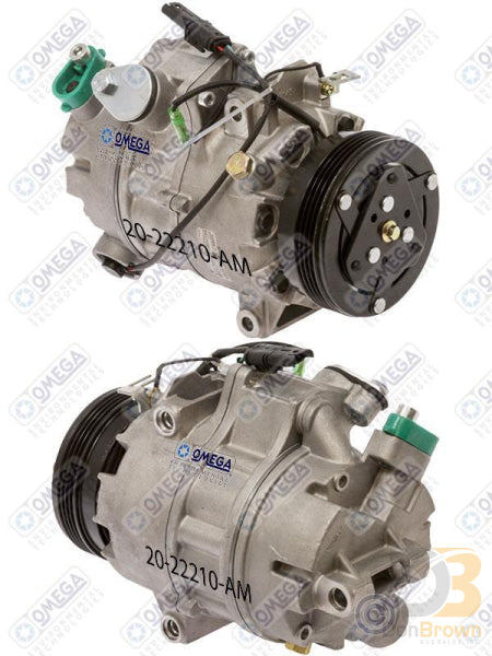 Omega Compressor CSE717 PV4 12V 20-22210-AM