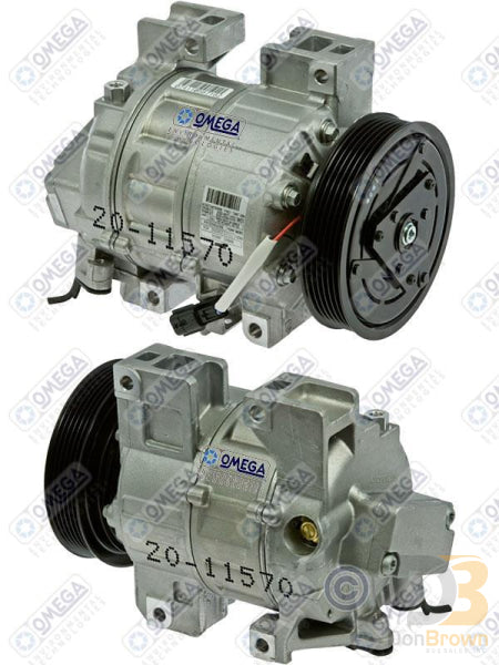 Omega Compressor DCS171C PV6 125mm 12V 20-11570