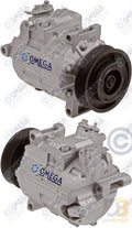 Omega Compressor DCS17E PV6 12v 114mm Vor Remfg 20-21760-R
