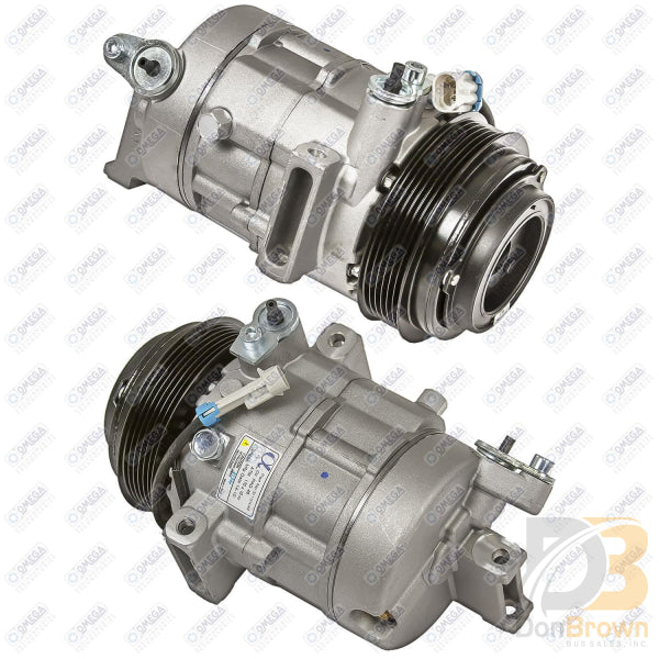 Omega Compressor DCV14J PV6 124mm 12V 20-11314-AM
