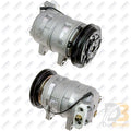 Omega Compressor DKS15CH 4 Ear 1 Grv 135mm 12V Vert Pad 20-21378-AM