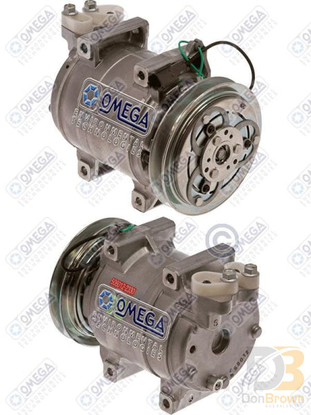 Omega Compressor DKS15D 1GRV 24V 137mm Top Pad Ftgs 20-11319