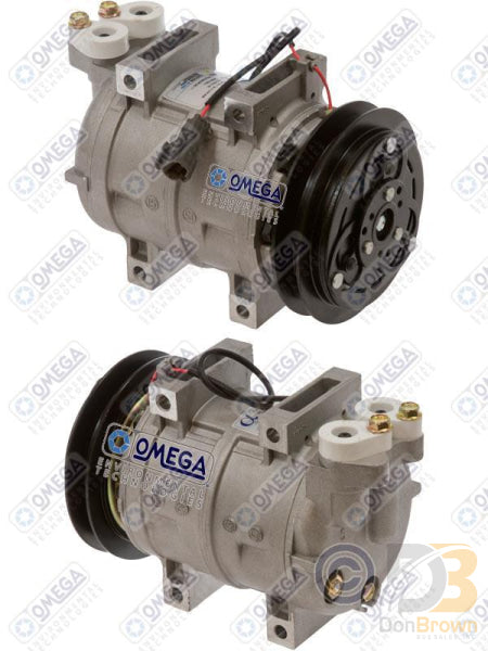 Omega Compressor DKS15D 1GRV 24V 137mm Top Pad Ftgs 20-11319-AM
