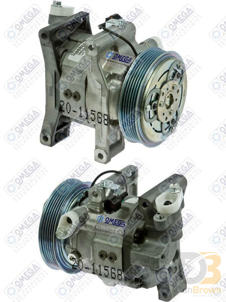 Omega Compressor DKV14G PV6 125mm 12V 20-11568
