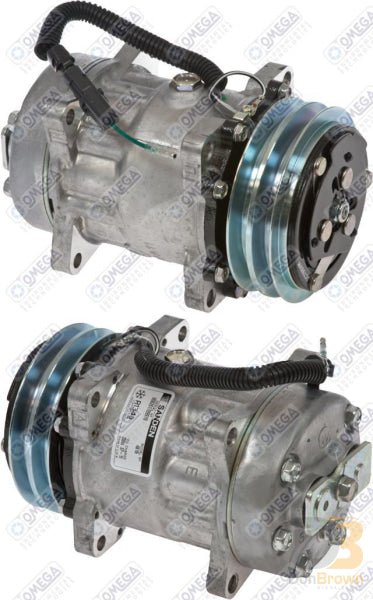 Omega Compressor Enhanced SD7H15 2A 12V 125mm GV Pad 20-04616