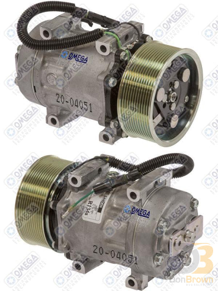 Omega Compressor Enhanced SD7H15 4051 Dm PV12 24V 20-04051