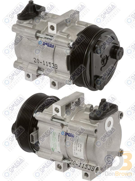 Omega Compressor FS10 00-04 Ford Transit Van VI 2.4L Diesel 20-11539
