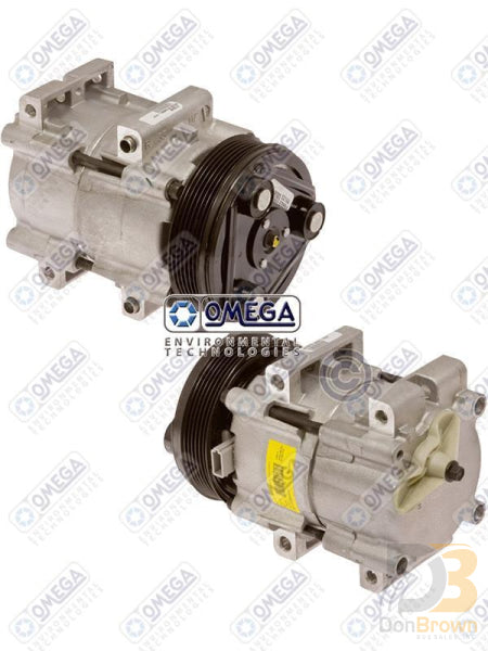 Omega Compressor FS10 PV6 130mm 3 O'clock 12V 20-11301