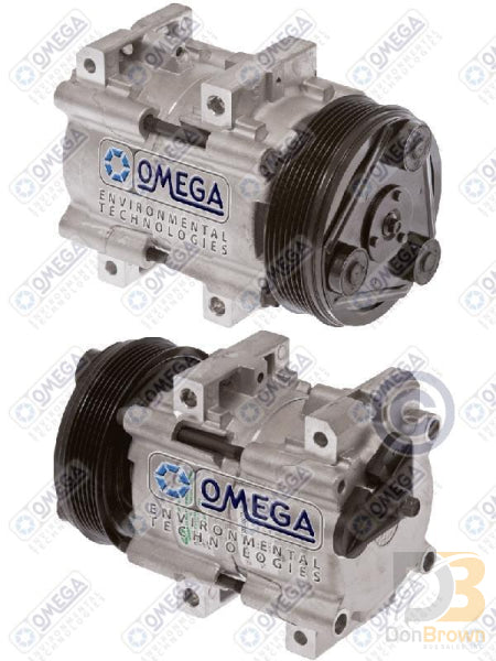 Omega Compressor FS10 PV6 130mm 3 O'clock 12V 20-11301-AM