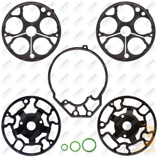 Omega Compressor Gasket Kit - Denso 10S15, 10S17. 10S20 MT2364