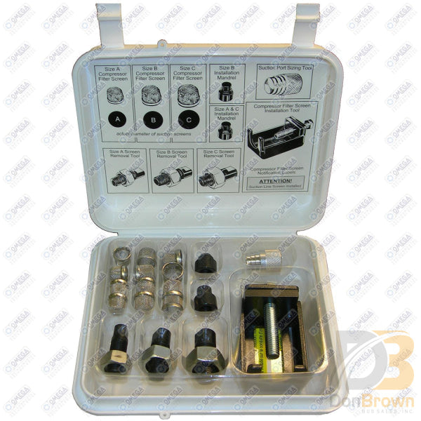 Omega Compressor Guard Service Kit with (3) Screens MT2165