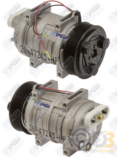 Omega Compressor HP210 Dir RH Pad 8GR 127 3e 12V B 2W 49 20-47245-HP
