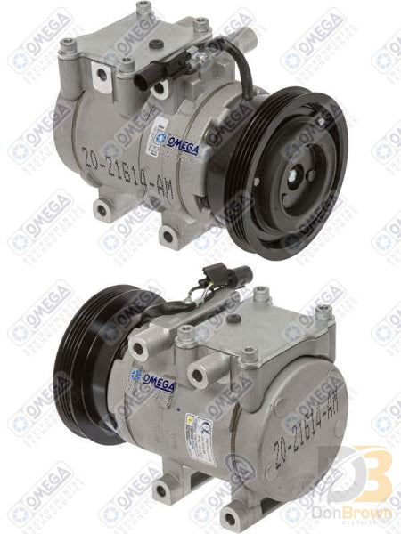Omega Compressor HS15 PV4 124mm 20-21614-AM