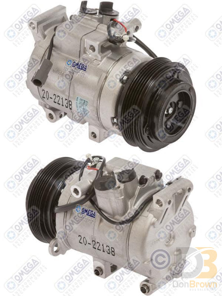 Omega Compressor HS18N PV5 115mm 12V 20-22138