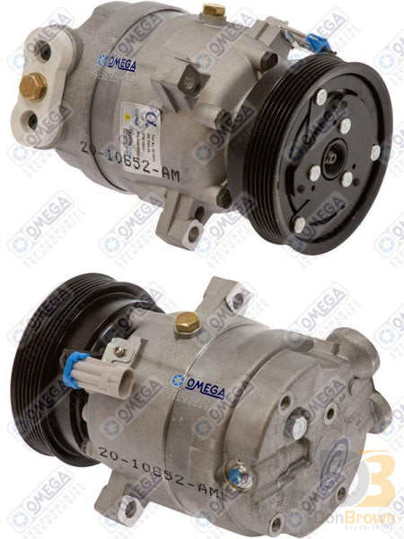 Omega Compressor Opel Corsa Tigra V5 Vpad 5in PV6 Ear 20-10652-AM