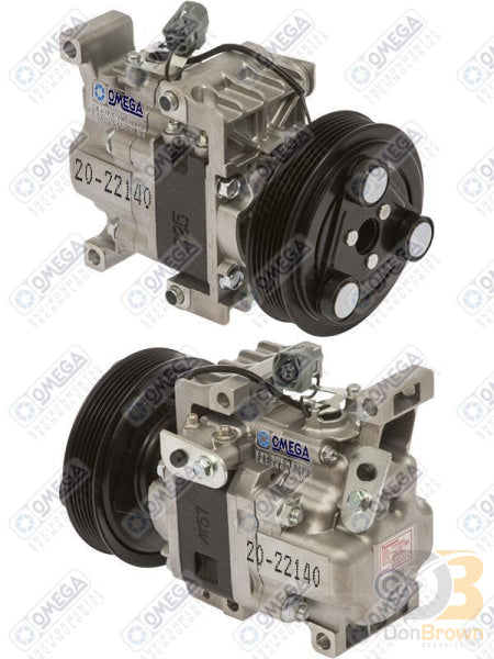Omega Compressor Panasonic PV6 129mm 12V 20-22140