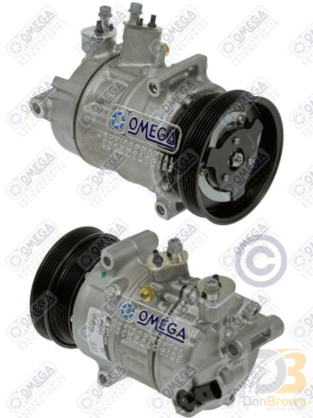 Omega Compressor PXE16 8688 Double PV5 Clutch 111mm/127mm 20-08688