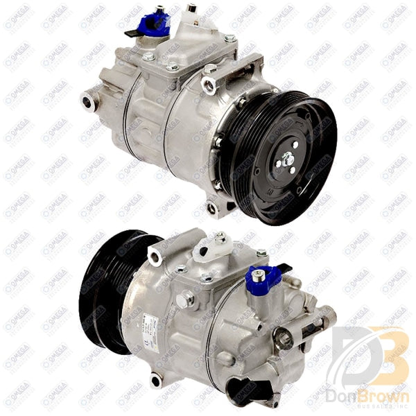 Omega Compressor PXE16 8688 Double PV5 Clutch 111mm/127mm 20-08688-AM