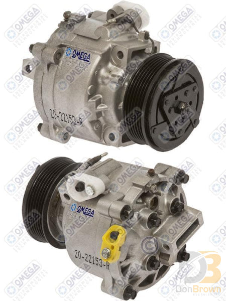 Omega Compressor QS90 PV6 95mm 12V Remfg 20-22153-R