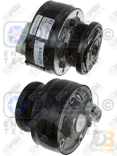 Omega Compressor R4 PV6 4.2in 12V 12:00 with hsps 20-10457-AM