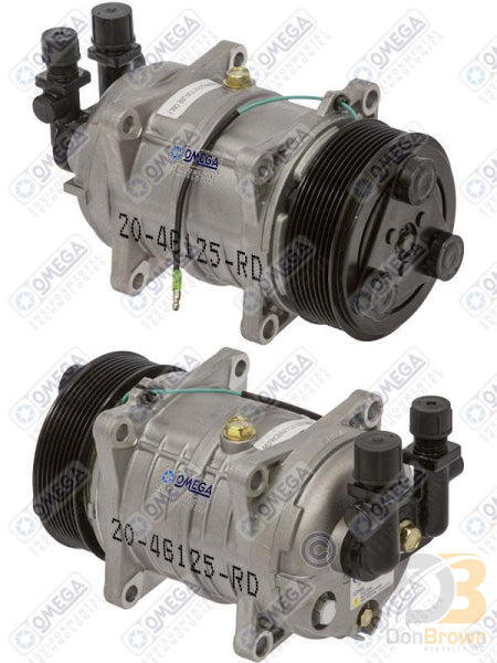 Omega Compressor RD160 Ear V Org 8GR 120 3e 24V B 1W Refr Duty 20-46125-RD