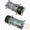 Omega Compressor S6 1A 12V 5in with high Pressure Switch R134 20-11591-AM