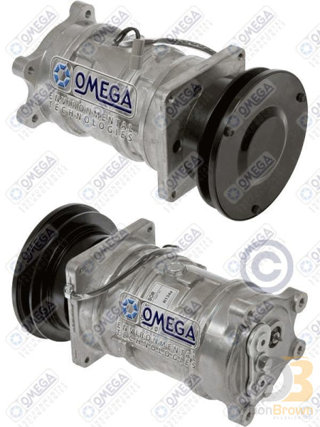 Omega Compressor S6 1A GR 5.75in 12V with shs with dust Cover 20-11586-AM