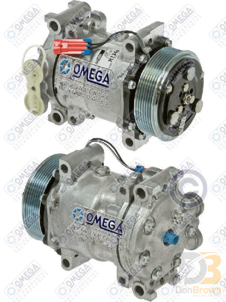 Omega Compressor Sanden SD7H15 PV7 119mm 12V 15-20747 20-04796