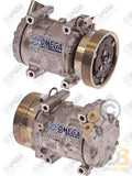 Omega Compressor Sanden SD7V16PG PV6 125mm Renault Clio 20-01027