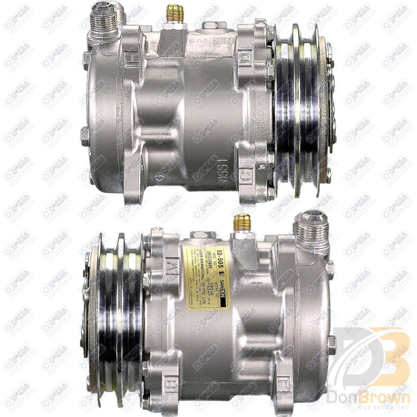 Omega Compressor SD505 9056 Vfl 125mm 2A 12V Ear E 20-10100-AM