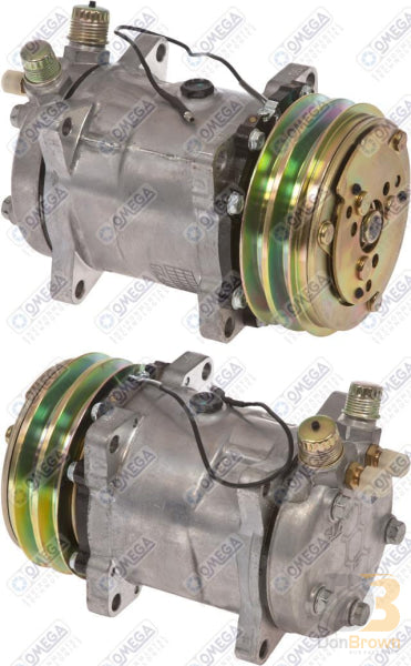 Omega Compressor SD508 8390 2GR 132mm 12V Ear MT Vfl 20-10102-AM