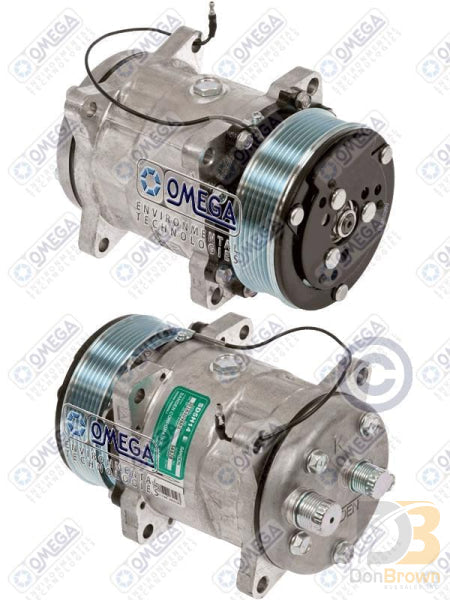 Omega Compressor SD5H14 6628 Hor 119mm PV7 12V Ear LS 20-06628